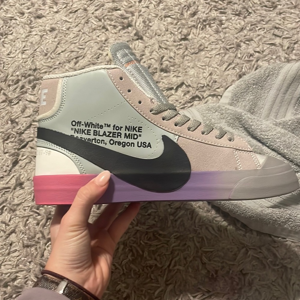 off white nike mid 77 blazers